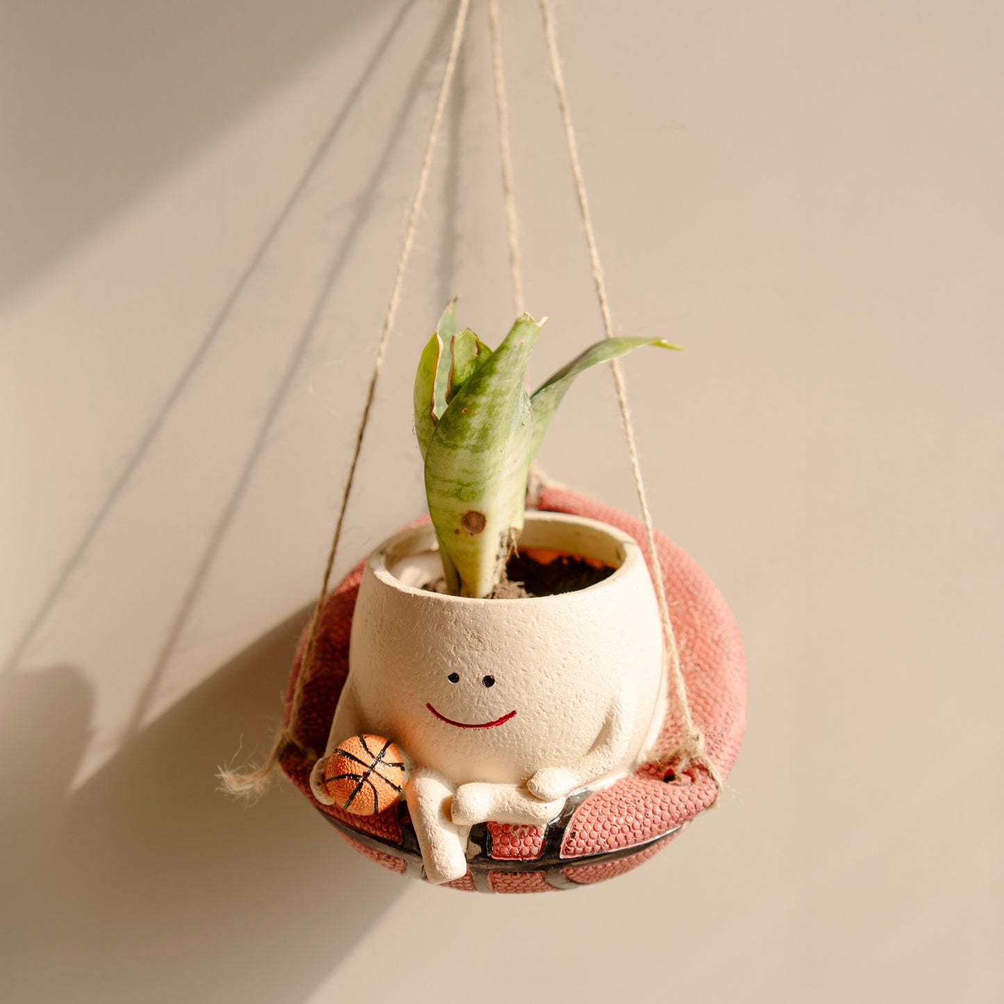 Bouncy Bloom Basket Planter