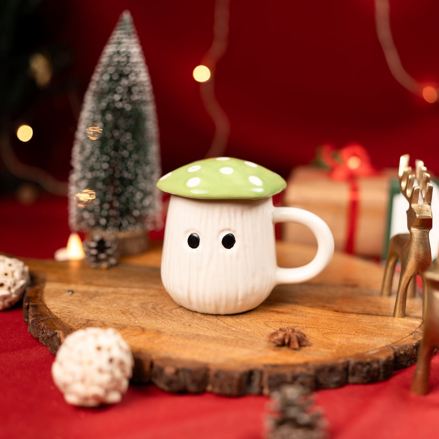 Shroom Sip Mug- Green