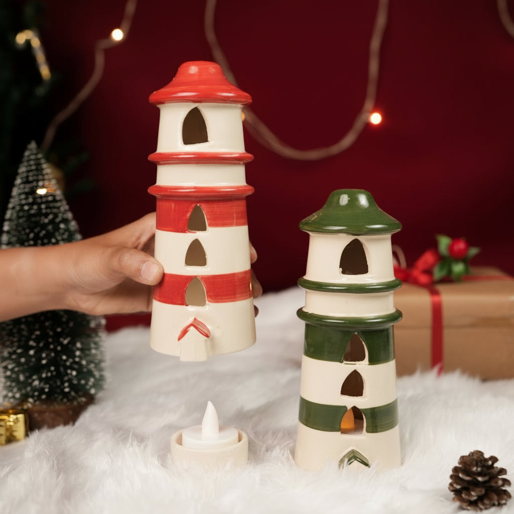 Little Lantern Home-Red