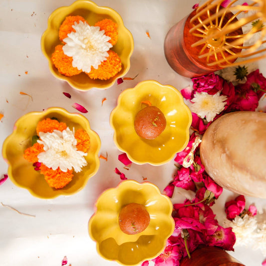 Dessert delicacy Bowls-Set of 2 - https://orahomedecor.in/