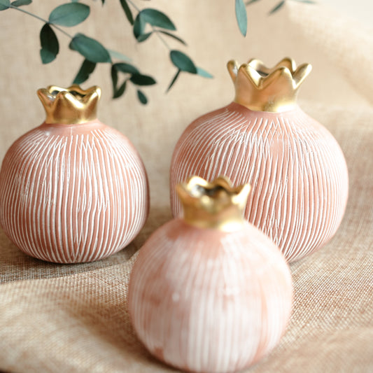 Pomegranate Jewel Vase- Large