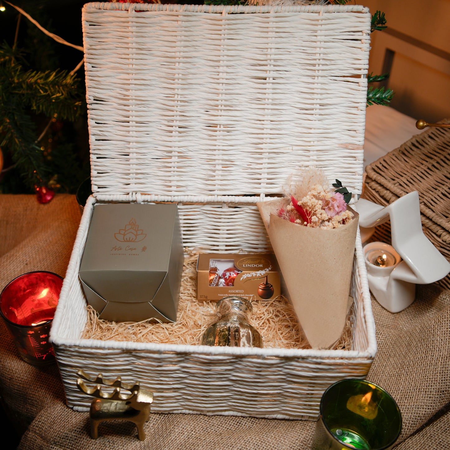Cozy christmas gift box