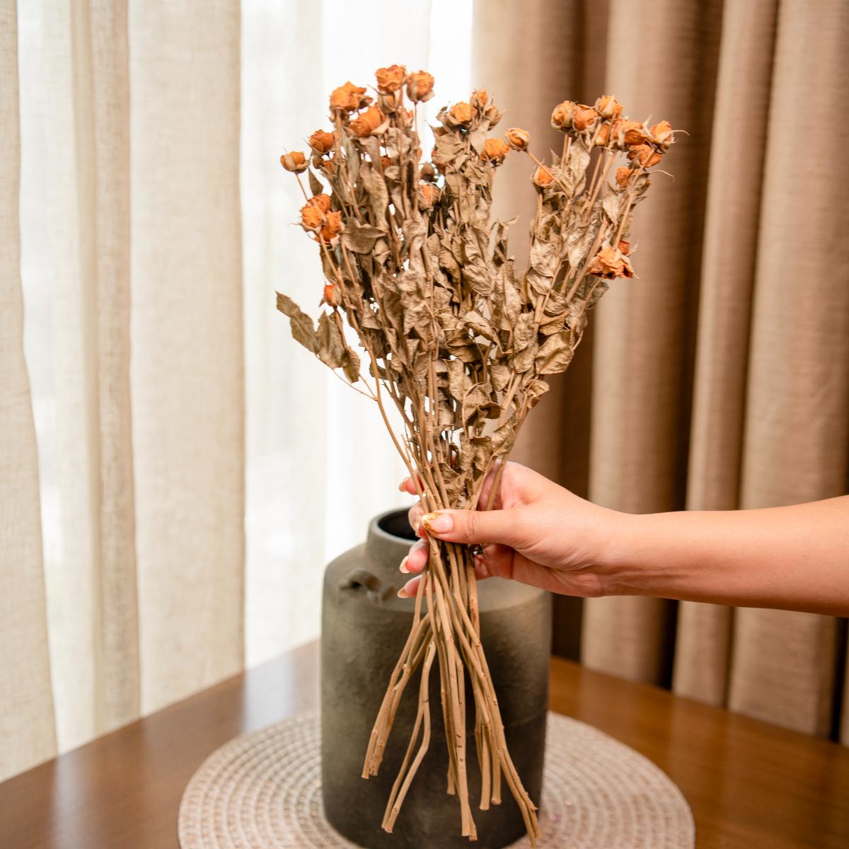 Old World Bloom Vase with bunch