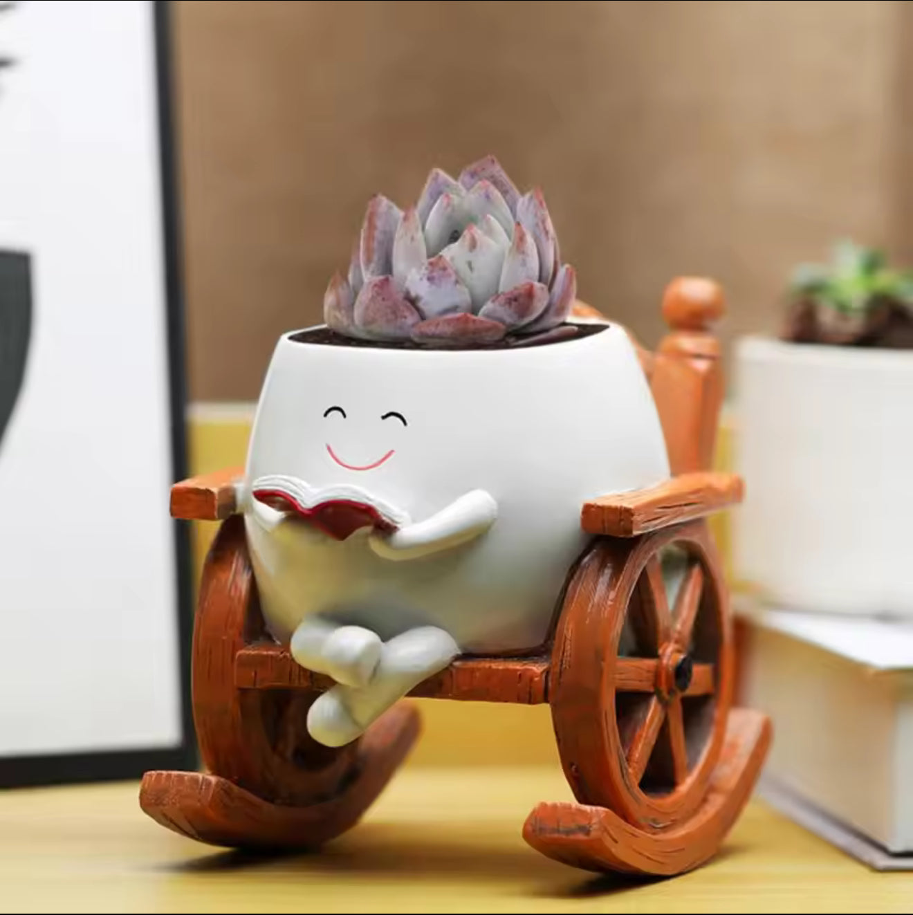Seat of Stories planter