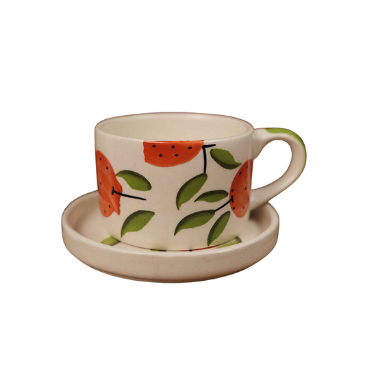 Citrus Delight Cup & Saucer Set