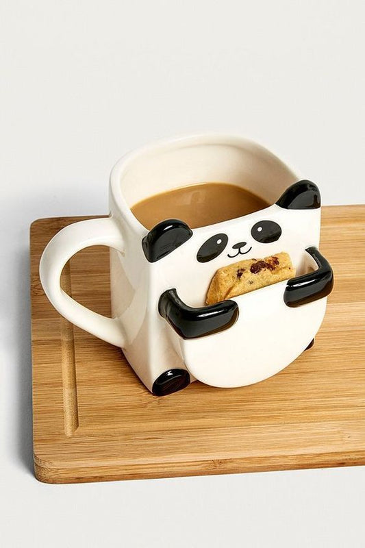 Panda biscuit pocket mug