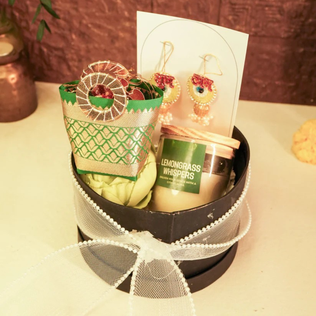 Aura Round Diwali Box