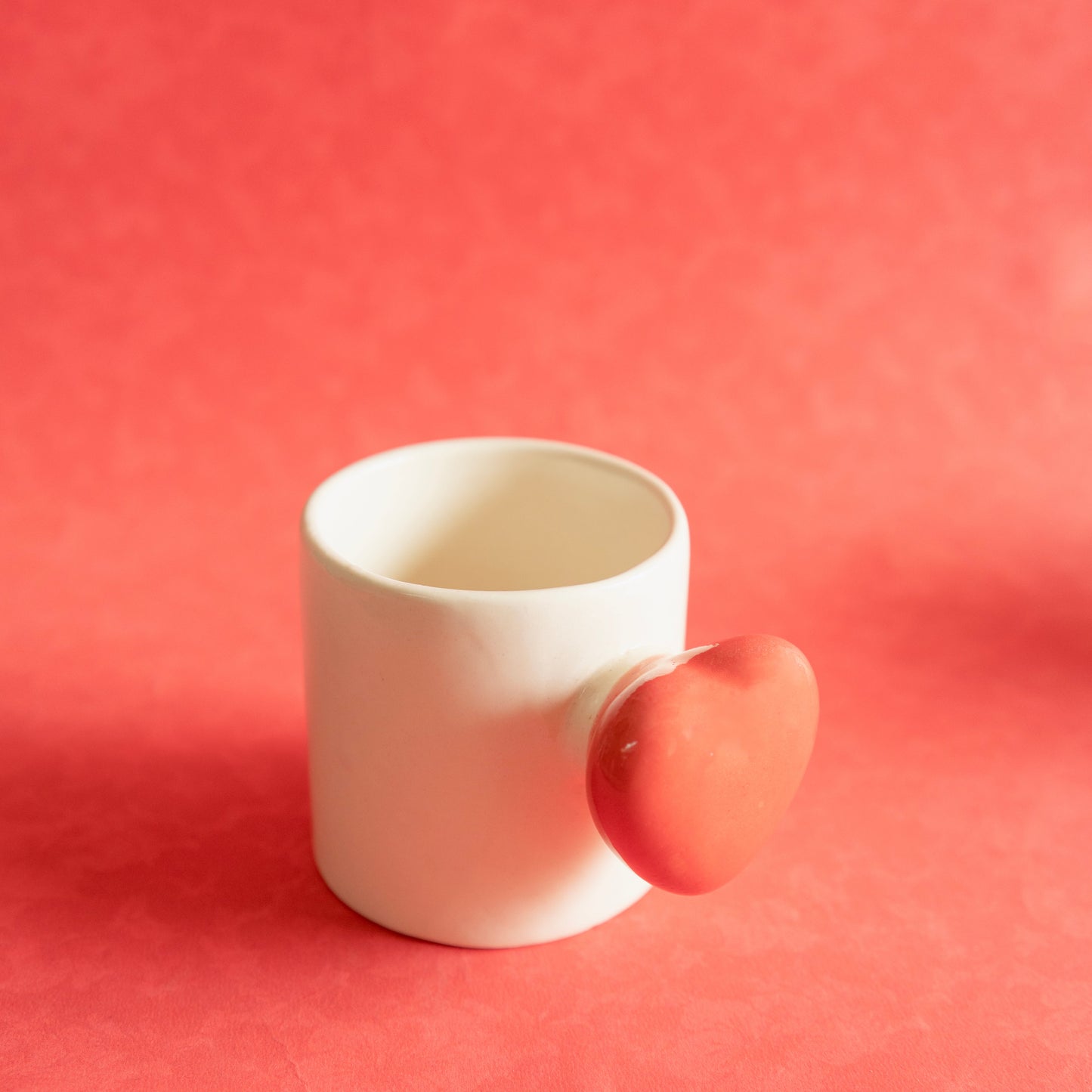Cozy heart Cup- Red
