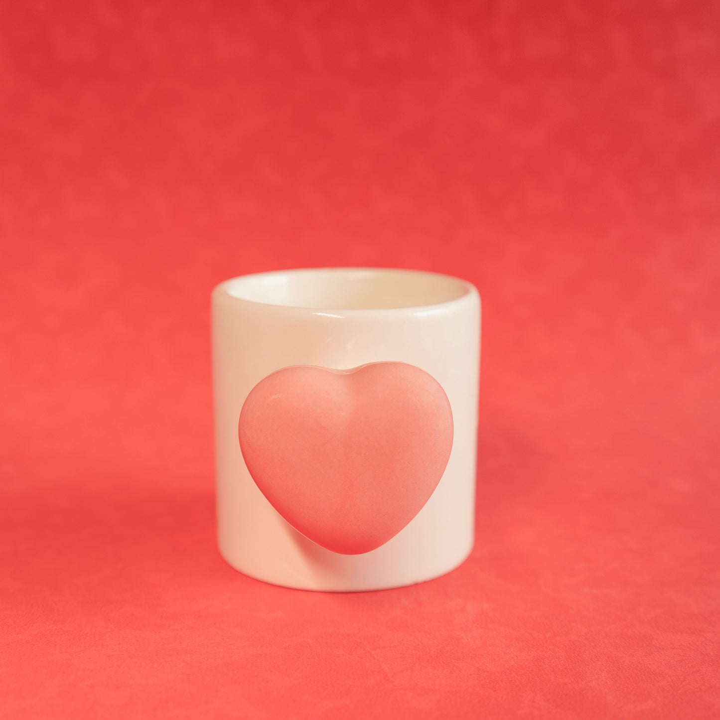 Cozy heart Cup-Pink