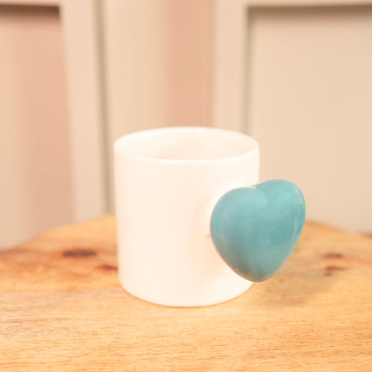 Cozy heart Cup-Blue