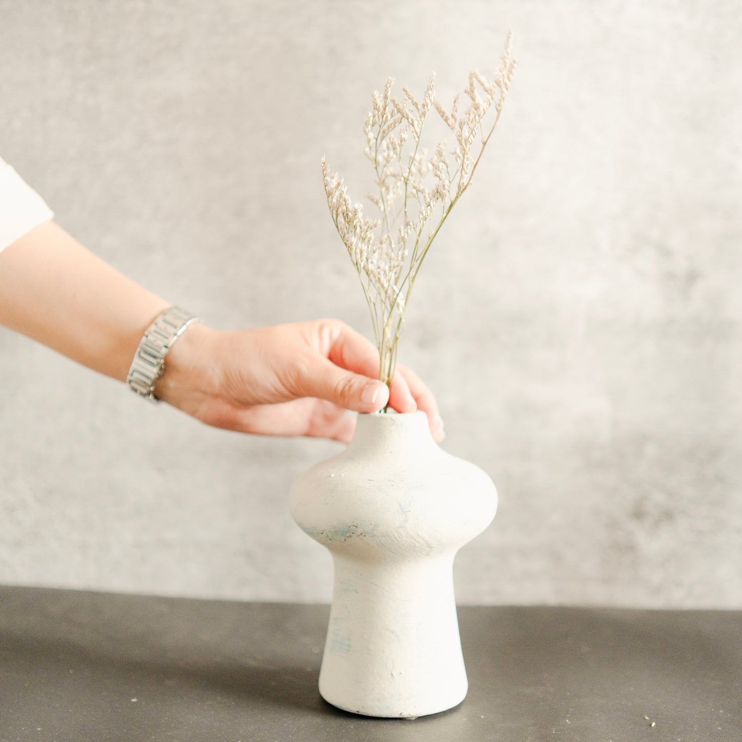 Indigo Whisper vase-Small