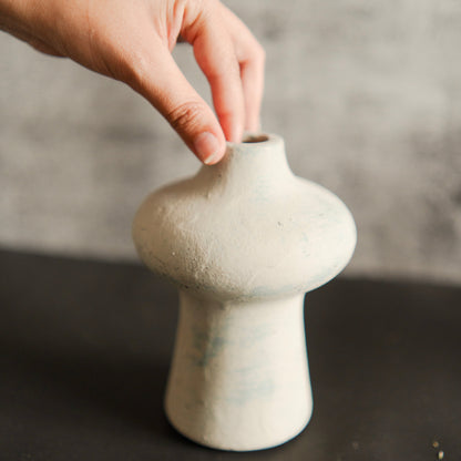 Indigo Whisper vase-Small