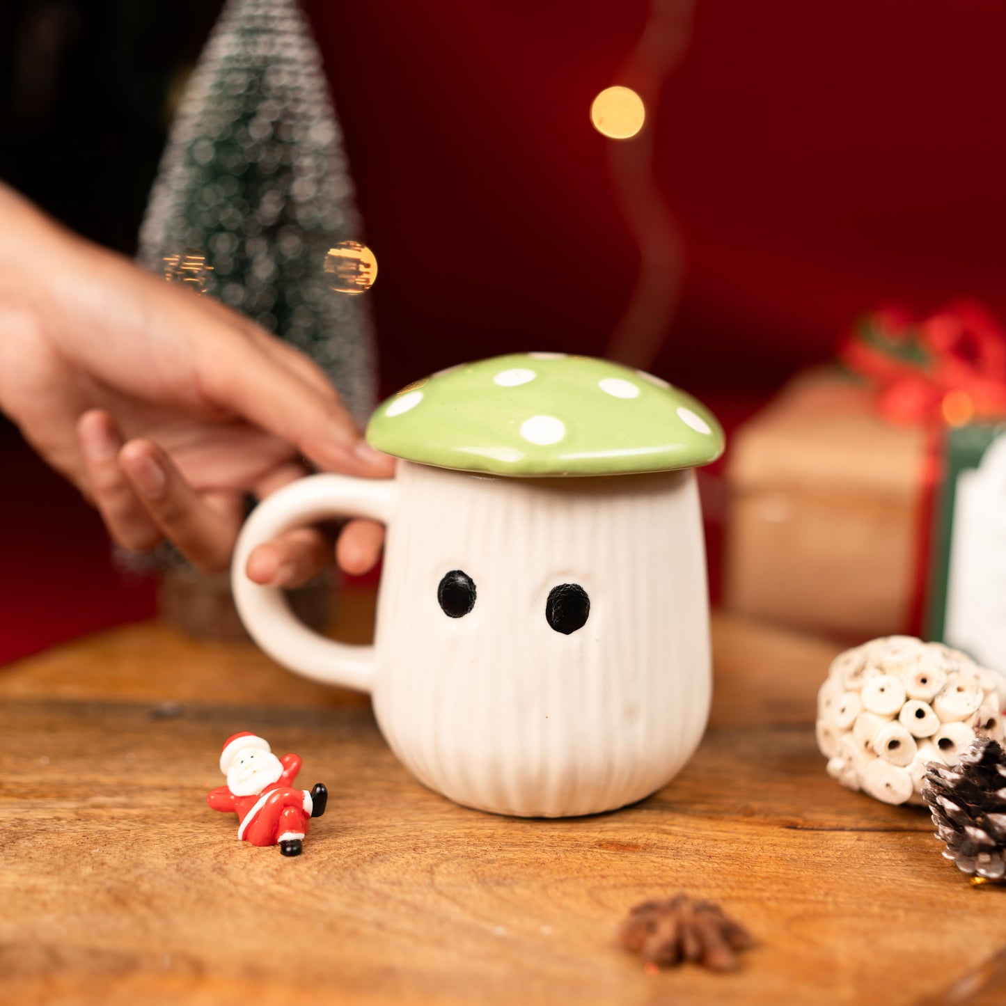 Shroom Sip Mug- Green