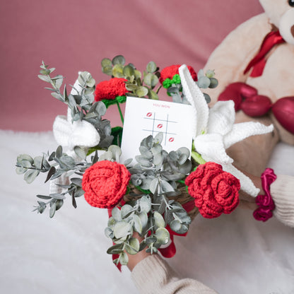 Rustic Romance Bamboo Basket – Handcrafted Floral Gift Hamper | Ora Home Decor