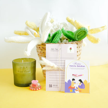 Blossoms of Love Candle Basket