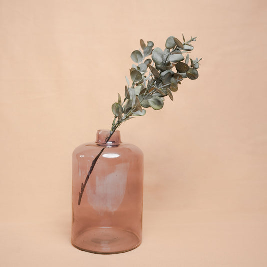 Midnight Glass Vase | Black Transparent Glass Vase for Modern Home Decor