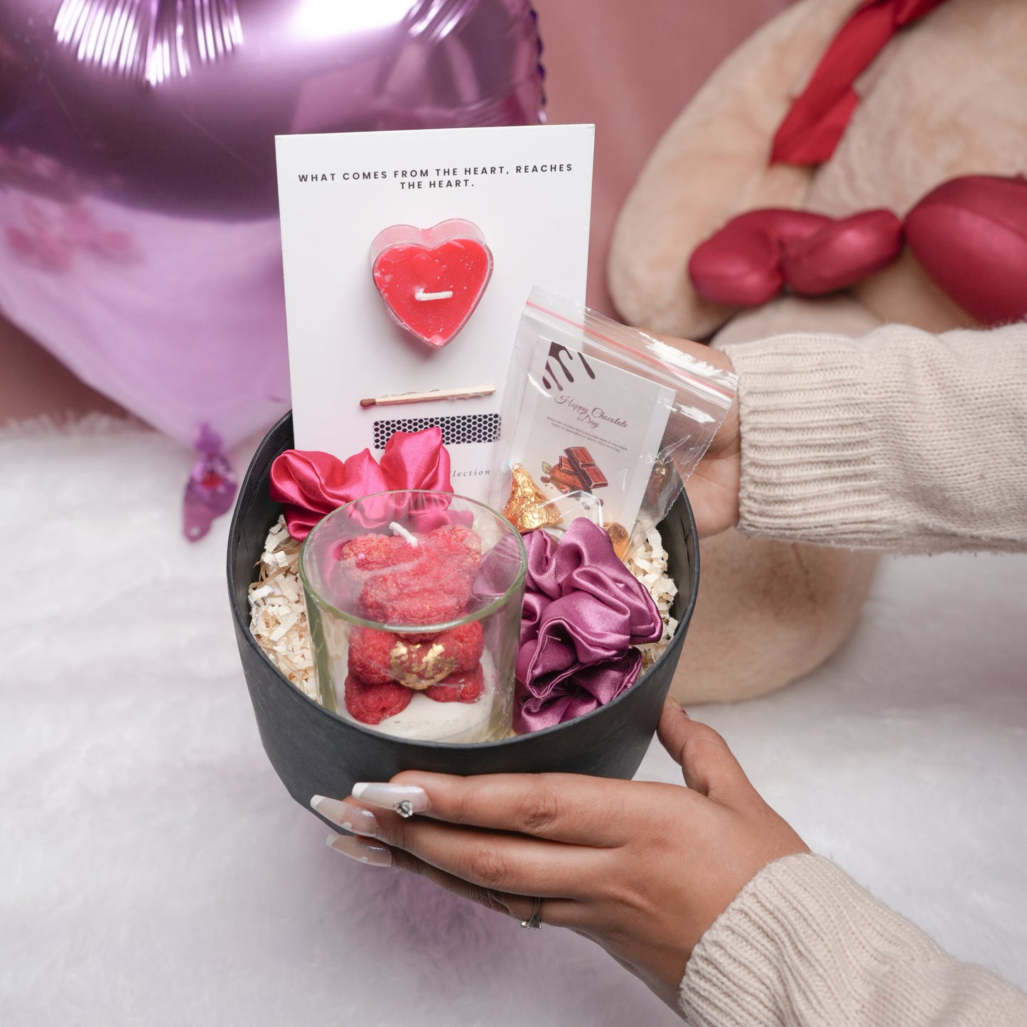 sweetheart surprise box valentine gift set by Ora Home Decor