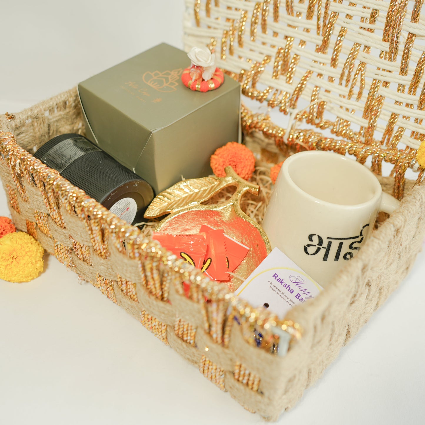 Newly weds Rakhi hamper for bhai bhabhi