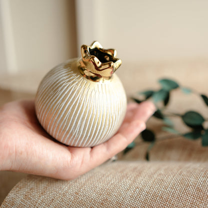 Pomegranate Jewel Vase- Medium