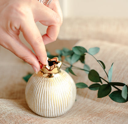 Pomegranate Jewel Vase- Medium