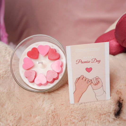 Eternal Flame Heart Candle – Romantic Valentine Candle | Ora Home Decor