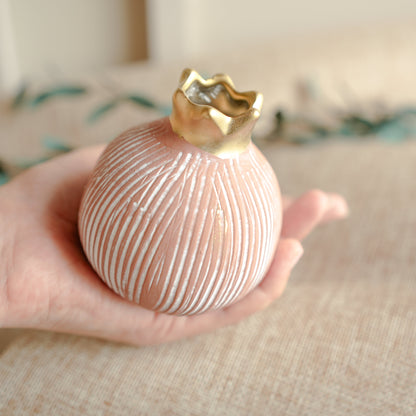 Pomegranate Jewel Vase- Medium