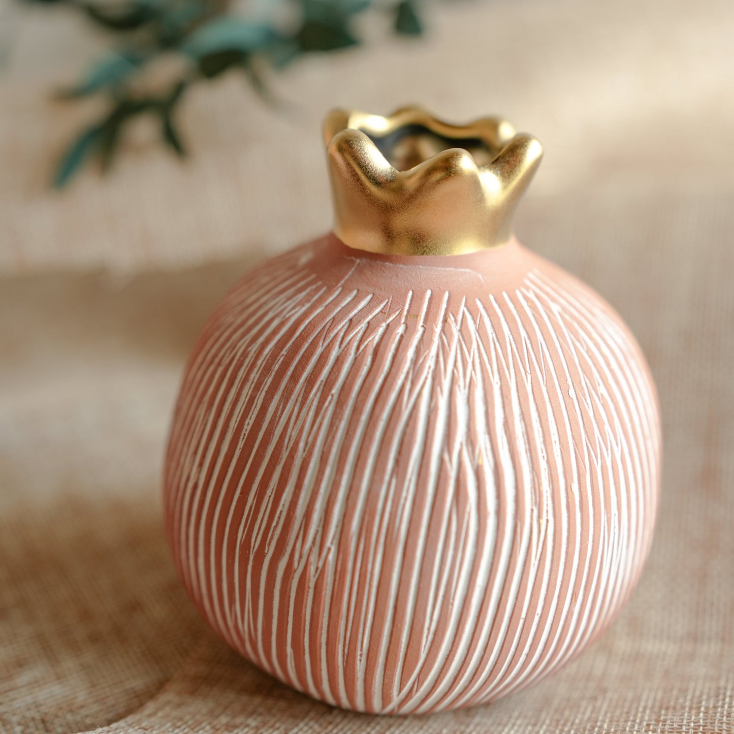 Pomegranate Jewel Vase- Large