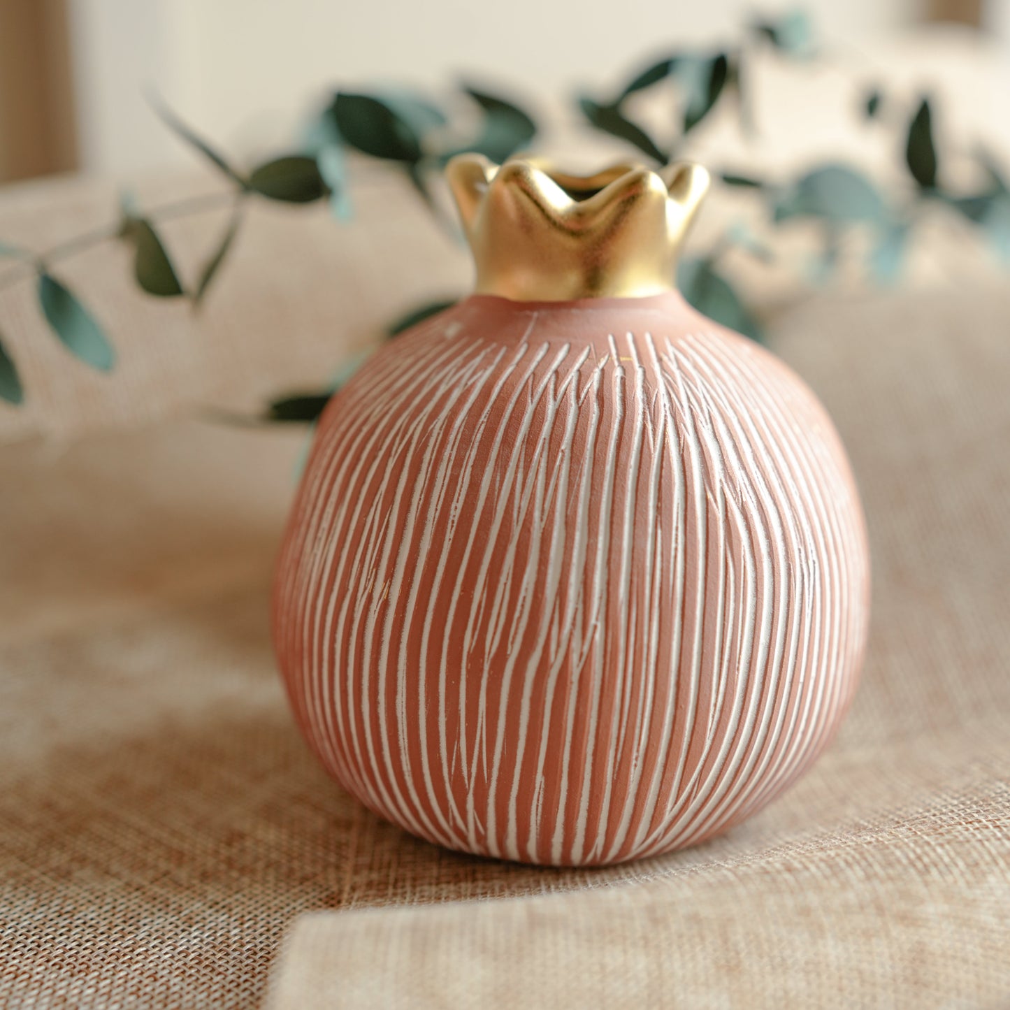 Pomegranate Jewel Vase- Large