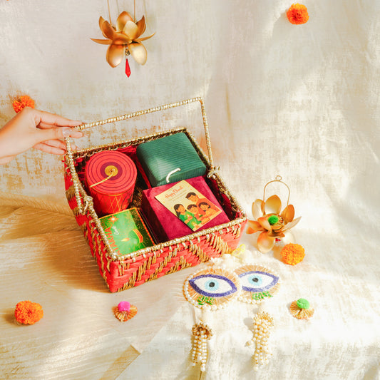 Crimson celebration diwali hamper