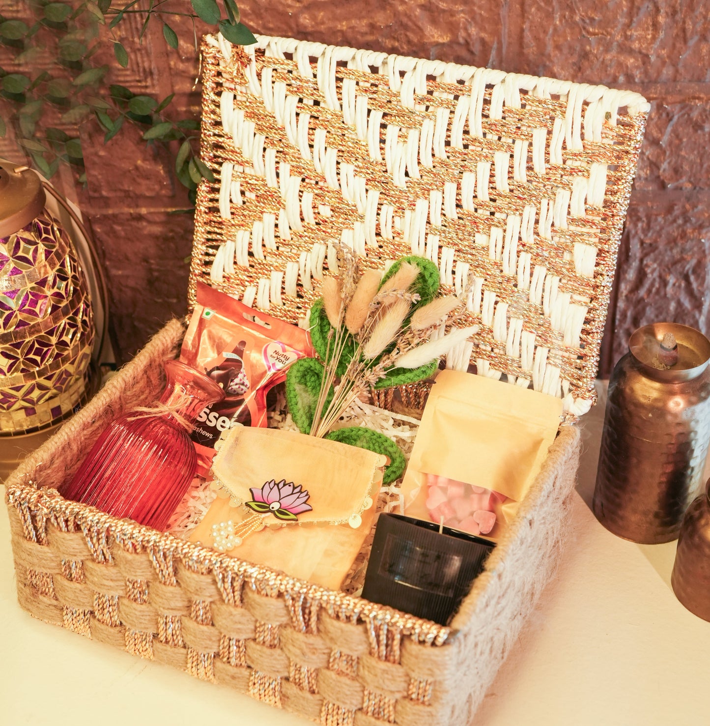 Golden Grace Gift Basket