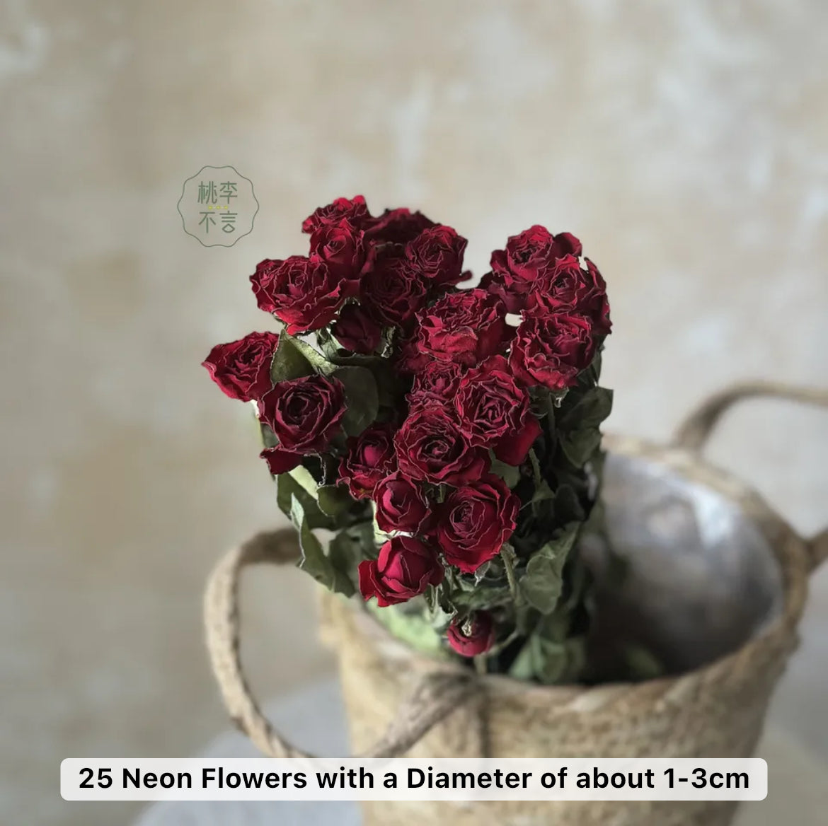 Dried Red roses