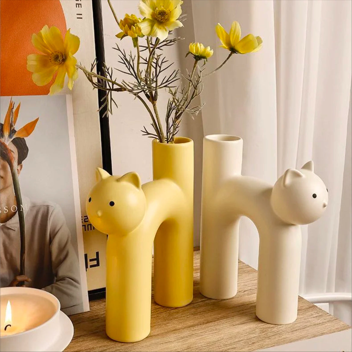 Tabular cat Flower-Vanilla Ice