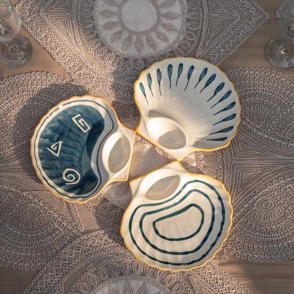 Coastal shell platter - https://orahomedecor.in/