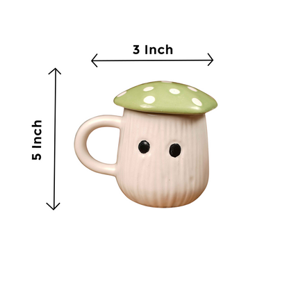 Shroom Sip Mug- Green