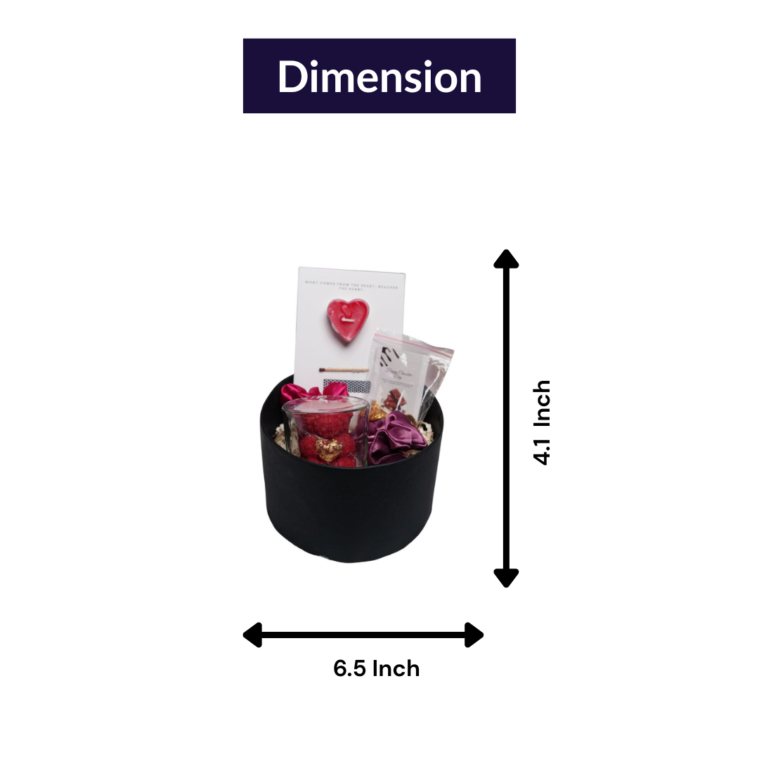 sweetheart surprise box valentine gift set by Ora Home Decor