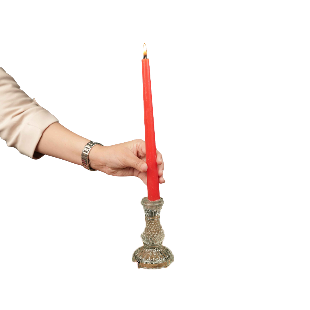 Glass Glow Candle Stand