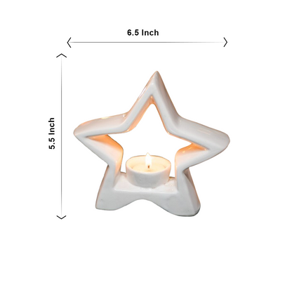 Star-Shaped Tea Light Holder